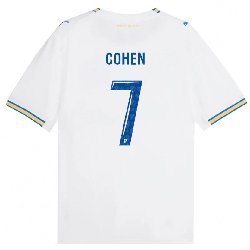 Danxen Hombre Camiseta Dan Cohen #7 Azul Lanzador Blanco 1ª Equipación 2026/27 La Camisa México