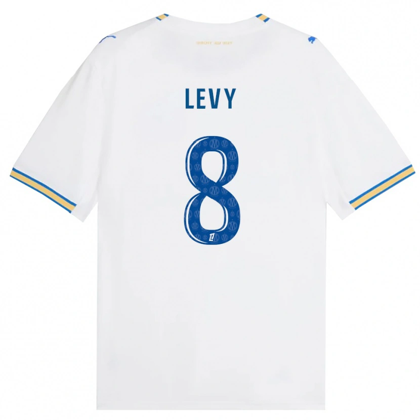 Danxen Hombre Camiseta Bradley Levy #8 Azul Lanzador Blanco 1ª Equipación 2026/27 La Camisa México