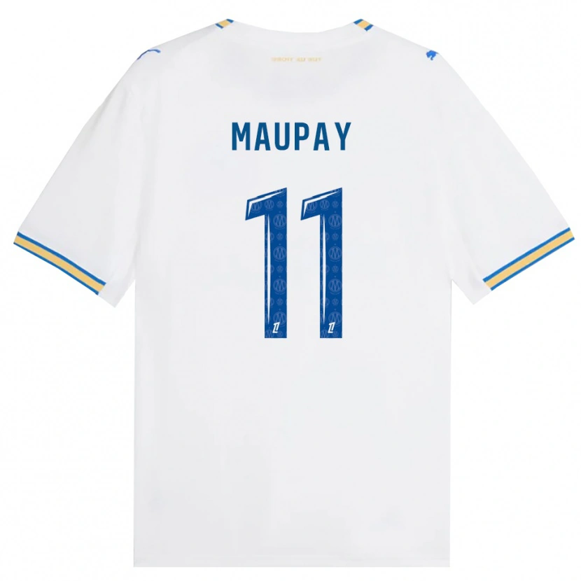 Danxen Hombre Camiseta Neal Maupay #11 Azul Lanzador Blanco 1ª Equipación 2026/27 La Camisa México