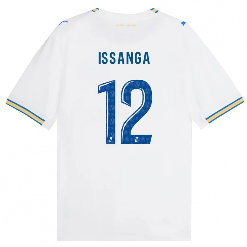 Danxen Hombre Camiseta Alexandre Issanga #12 Azul Lanzador Blanco 1ª Equipación 2026/27 La Camisa México