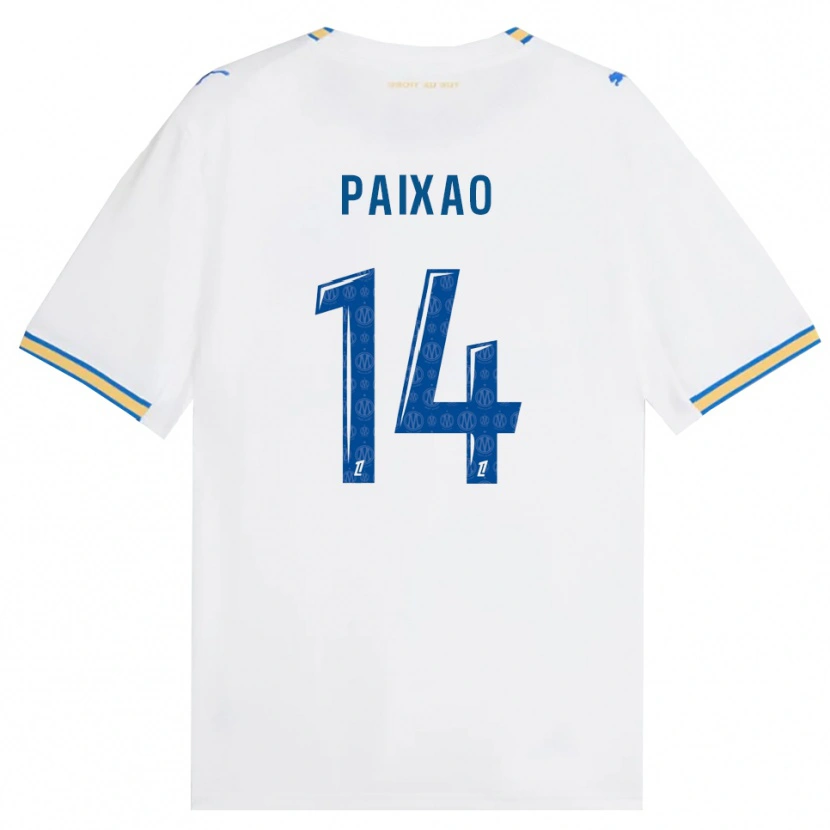 Danxen Hombre Camiseta Igor Paixão #14 Azul Lanzador Blanco 1ª Equipación 2026/27 La Camisa México