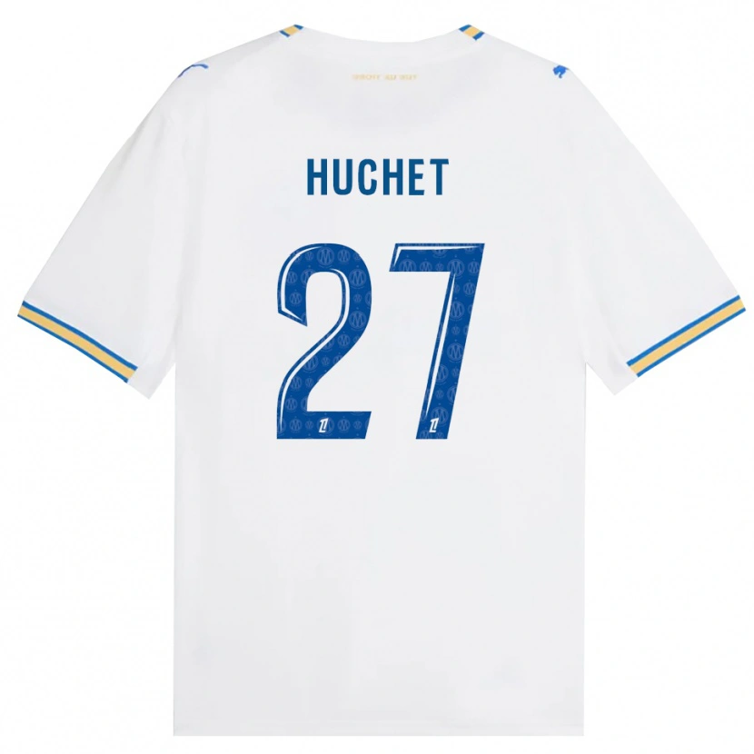 Danxen Hombre Camiseta Sarah Huchet #27 Azul Lanzador Blanco 1ª Equipación 2026/27 La Camisa México