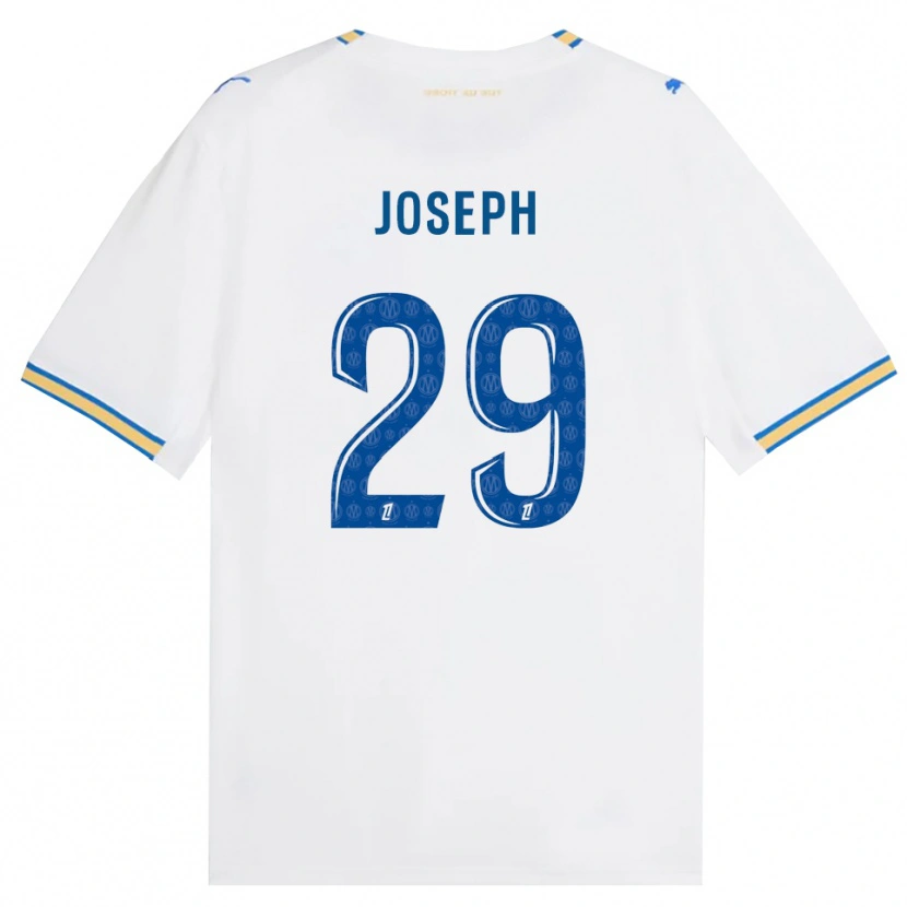 Danxen Hombre Camiseta Darlina Joseph #29 Azul Lanzador Blanco 1ª Equipación 2026/27 La Camisa México