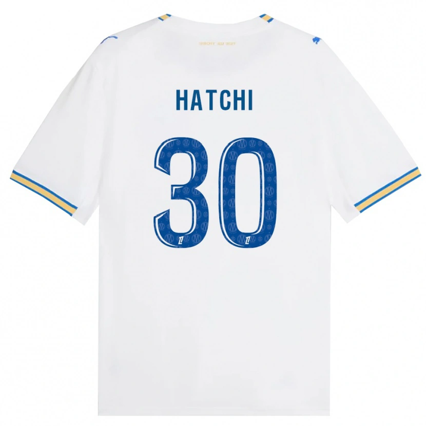 Danxen Hombre Camiseta Anaïs Hatchi #30 Azul Lanzador Blanco 1ª Equipación 2026/27 La Camisa México