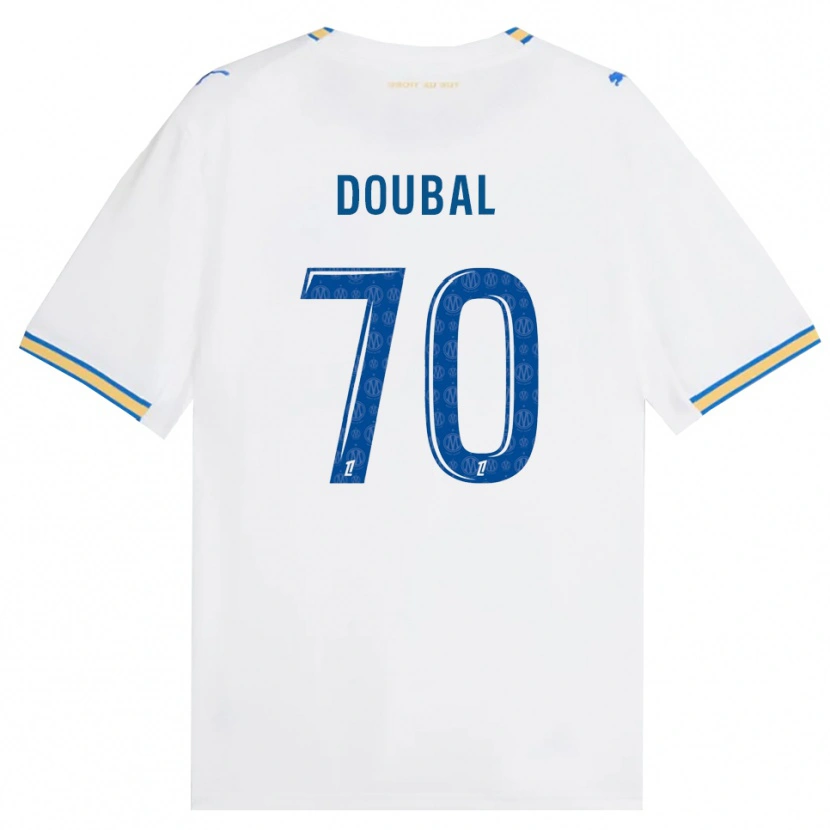 Danxen Hombre Camiseta Anis Doubal #70 Azul Lanzador Blanco 1ª Equipación 2026/27 La Camisa México