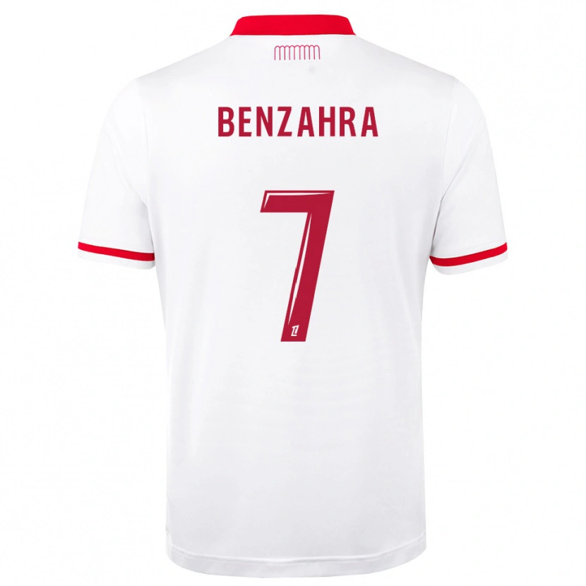 Danxen Hombre Camiseta Safouane Benzahra #7 Rojo Blanco 1ª Equipación 2026/27 La Camisa México