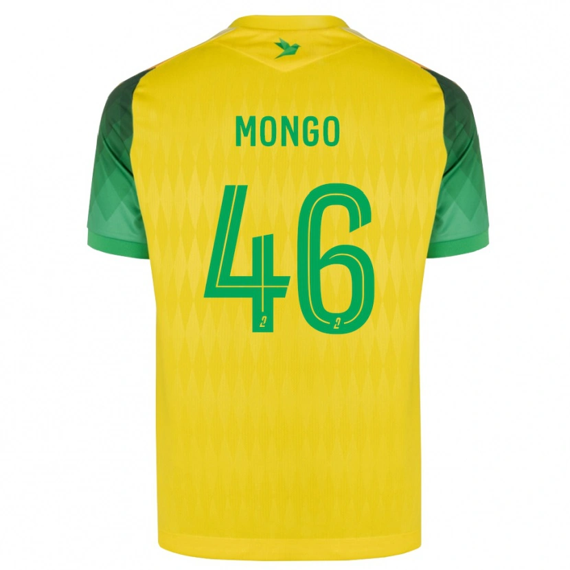Danxen Hombre Camiseta Enzo Mongo #46 Amarillo Verde Rojo 1ª Equipación 2026/27 La Camisa México