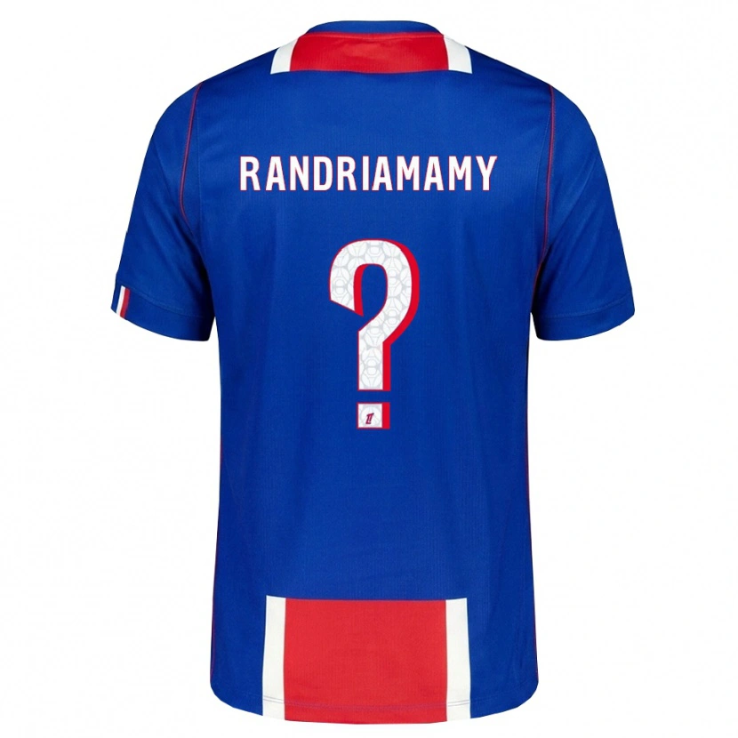 Danxen Hombre Camiseta Mathyas Randriamamy #0 Rojo Blanco Azul 1ª Equipación 2026/27 La Camisa México