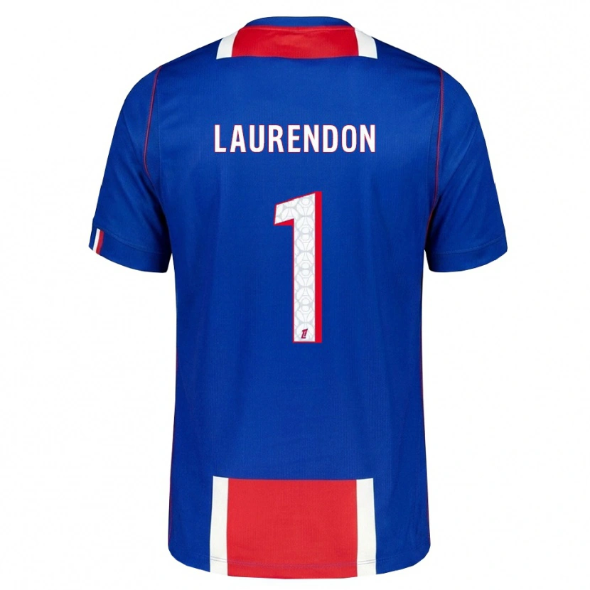 Danxen Hombre Camiseta Bilal Laurendon #1 Rojo Blanco Azul 1ª Equipación 2026/27 La Camisa México