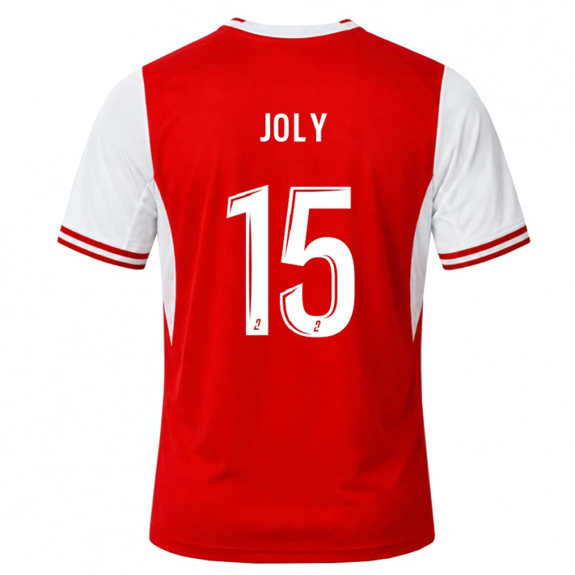 Danxen Hombre Camiseta Lou-Ann Joly #15 Rojo Blanco 1ª Equipación 2026/27 La Camisa México