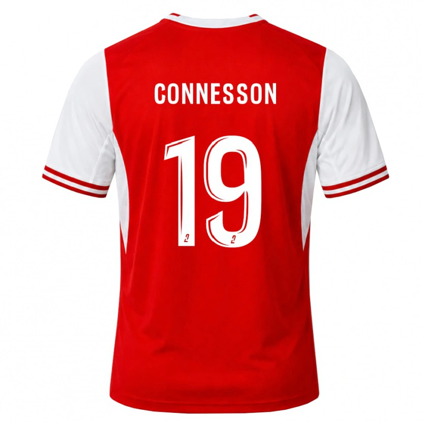 Danxen Hombre Camiseta Adele Connesson #19 Rojo Blanco 1ª Equipación 2026/27 La Camisa México