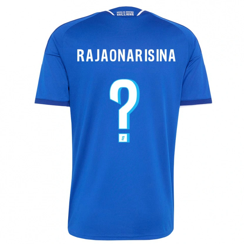 Danxen Hombre Camiseta Noah Rajaonarisina #0 Azul Real Blanco 1ª Equipación 2026/27 La Camisa México
