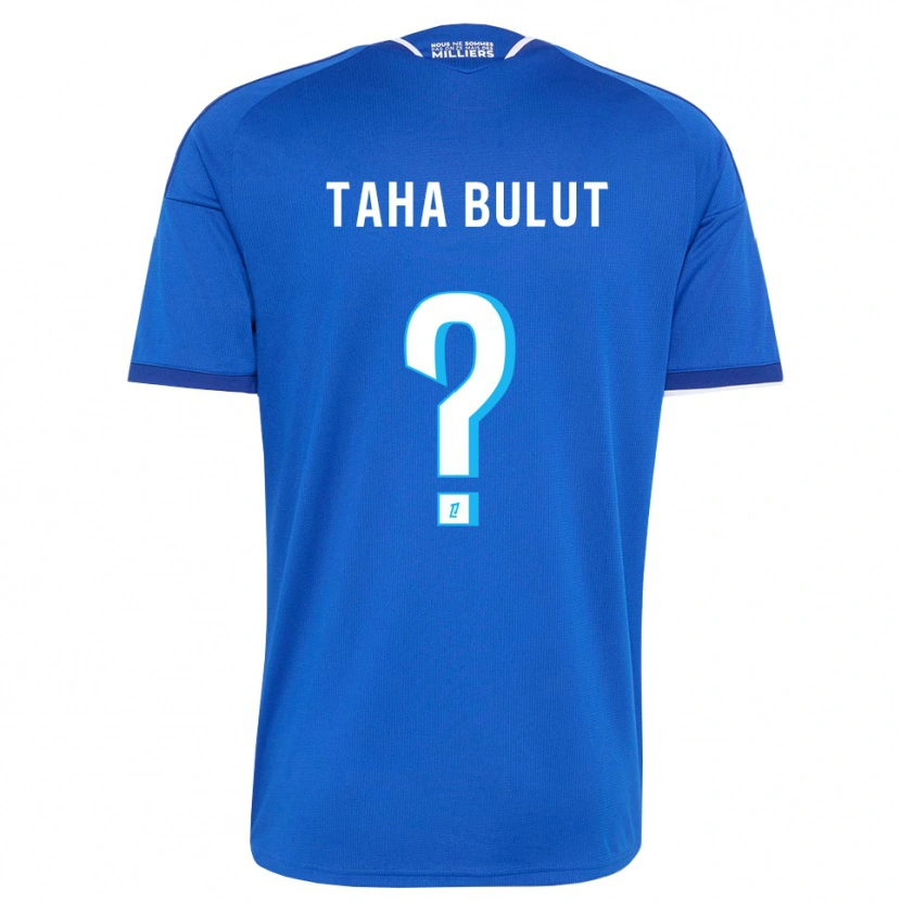 Danxen Hombre Camiseta Yunus Taha Bulut #0 Azul Real Blanco 1ª Equipación 2026/27 La Camisa México
