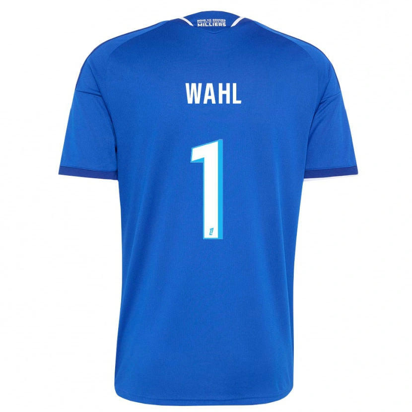 Danxen Hombre Camiseta Manon Wahl #1 Azul Real Blanco 1ª Equipación 2026/27 La Camisa México