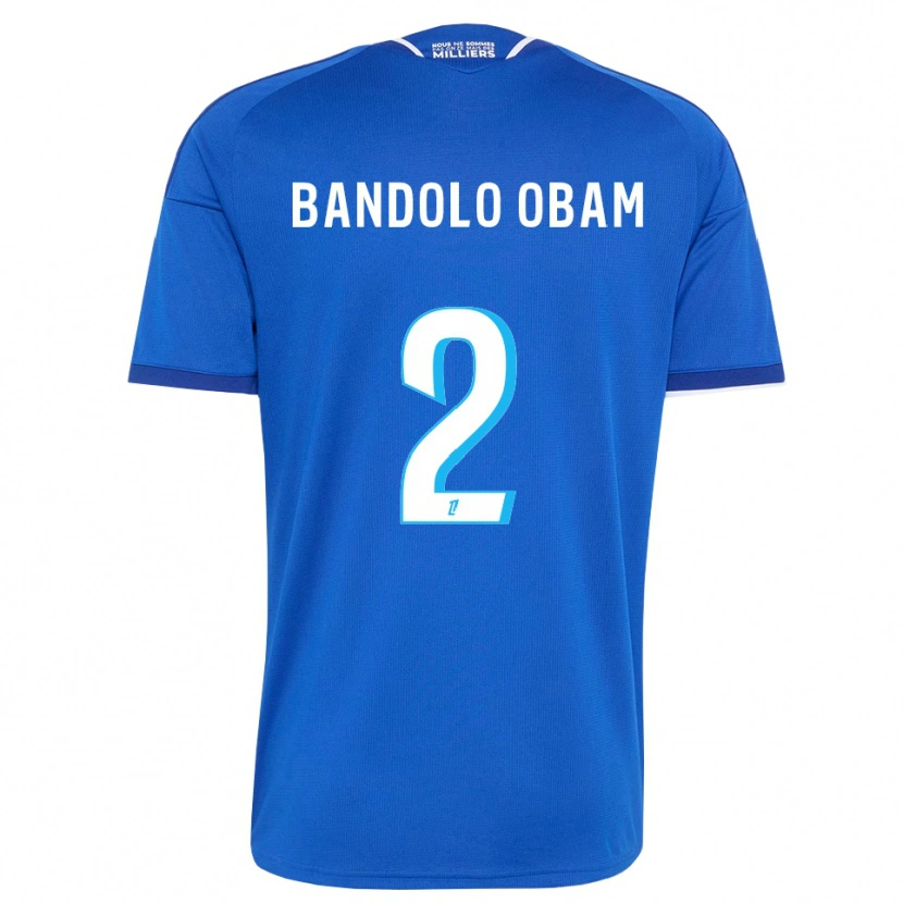 Danxen Hombre Camiseta Randy Bandolo Obam #2 Azul Real Blanco 1ª Equipación 2026/27 La Camisa México