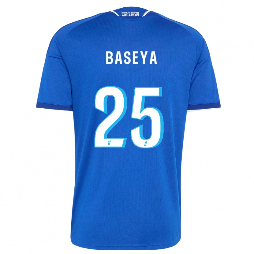 Danxen Hombre Camiseta Steven Baseya #25 Azul Real Blanco 1ª Equipación 2026/27 La Camisa México