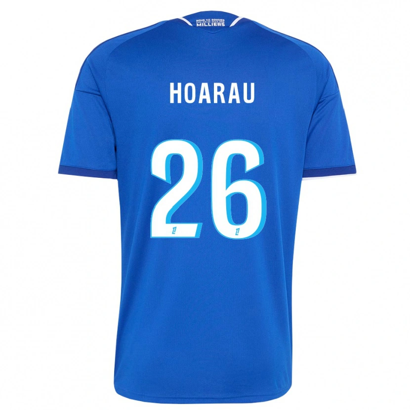 Danxen Hombre Camiseta Fanny Hoarau #26 Azul Real Blanco 1ª Equipación 2026/27 La Camisa México
