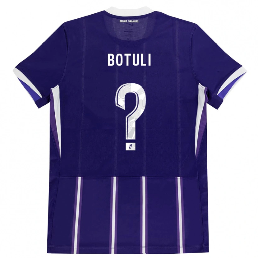 Danxen Hombre Camiseta Nathan Botuli #0 Morado Blanco 1ª Equipación 2026/27 La Camisa México