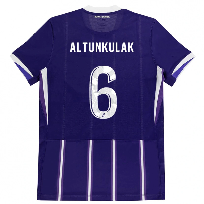 Danxen Hombre Camiseta Selen Altunkulak #6 Morado Blanco 1ª Equipación 2026/27 La Camisa México