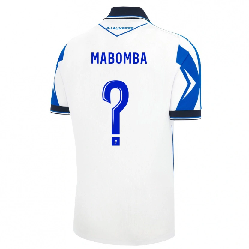 Danxen Hombre Camiseta Gloria Mabomba #0 Negro Blanco Azul 1ª Equipación 2026/27 La Camisa México