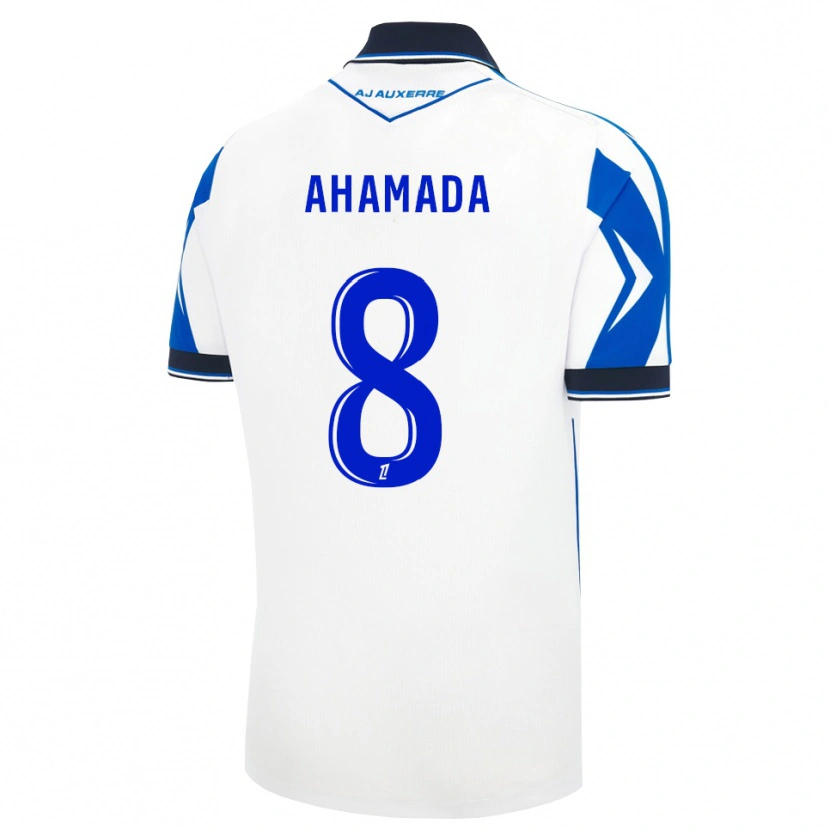 Danxen Hombre Camiseta Naouirou Ahamada #8 Negro Blanco Azul 1ª Equipación 2026/27 La Camisa México
