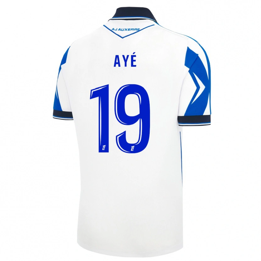 Danxen Hombre Camiseta Florian Ayé #19 Negro Blanco Azul 1ª Equipación 2026/27 La Camisa México