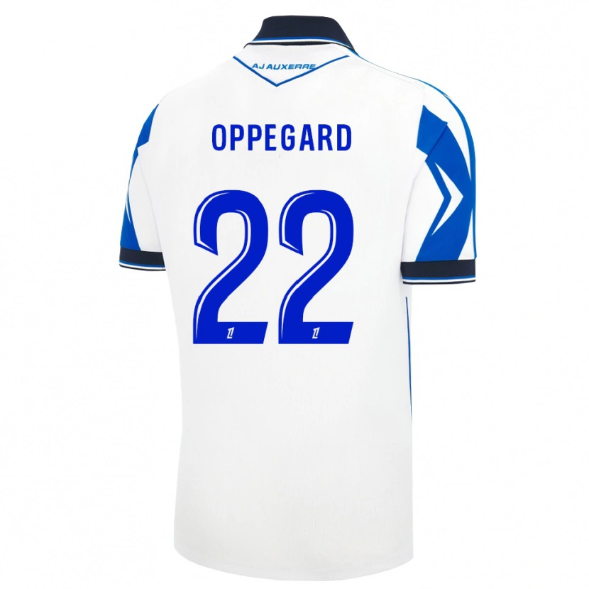 Danxen Hombre Camiseta Fredrik Oppegård #22 Negro Blanco Azul 1ª Equipación 2026/27 La Camisa México