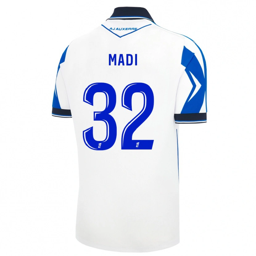 Danxen Hombre Camiseta Kylian Madi #32 Negro Blanco Azul 1ª Equipación 2026/27 La Camisa México