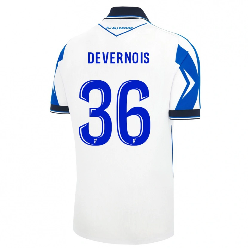 Danxen Hombre Camiseta Tidiane Devernois #36 Negro Blanco Azul 1ª Equipación 2026/27 La Camisa México