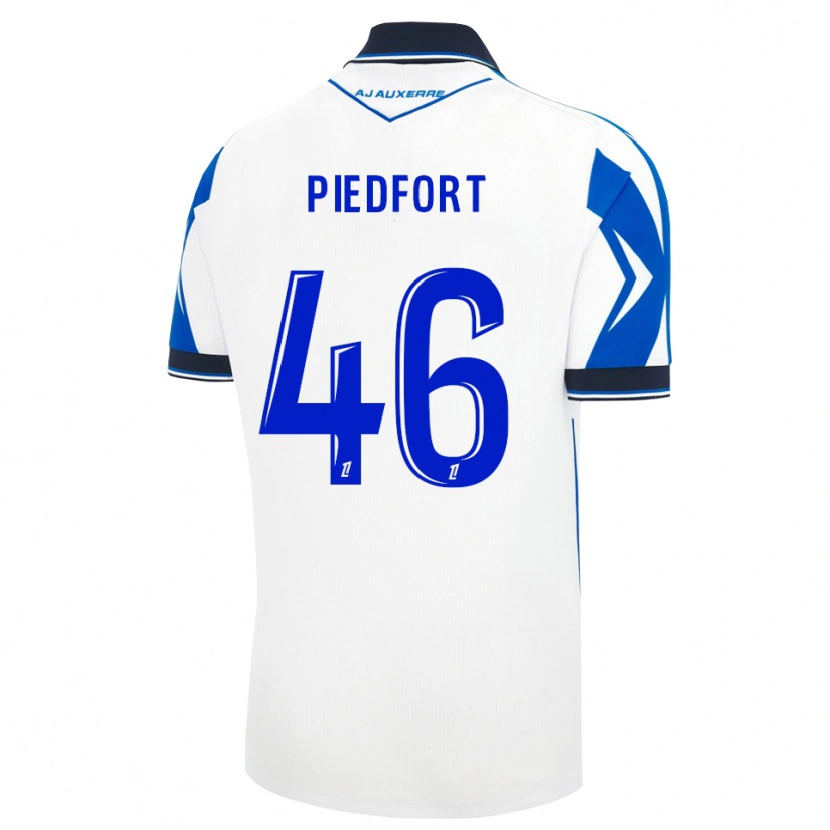 Danxen Hombre Camiseta Arthur Piedfort #46 Negro Blanco Azul 1ª Equipación 2026/27 La Camisa México