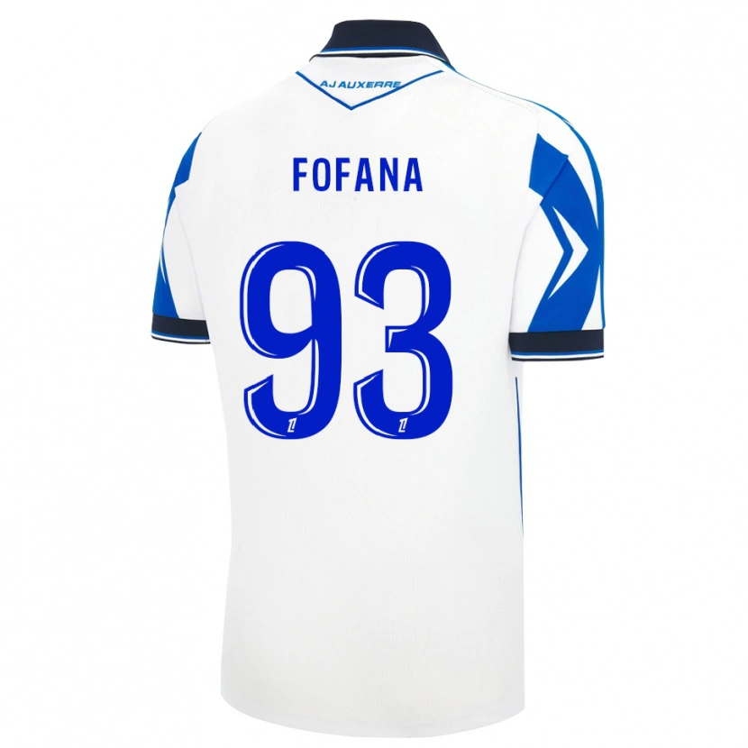 Danxen Hombre Camiseta Sékou Fofana #93 Negro Blanco Azul 1ª Equipación 2026/27 La Camisa México