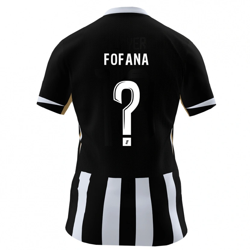 Danxen Hombre Camiseta N'faly Fofana #0 Negro Azul 1ª Equipación 2026/27 La Camisa México