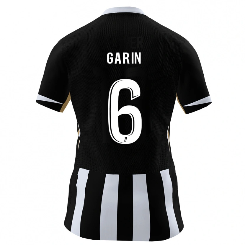Danxen Hombre Camiseta Ilann Garin #6 Negro Azul 1ª Equipación 2026/27 La Camisa México