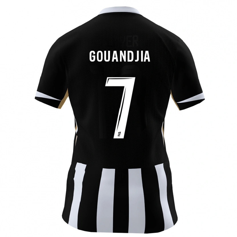 Danxen Hombre Camiseta Andy Gouandjia #7 Negro Azul 1ª Equipación 2026/27 La Camisa México