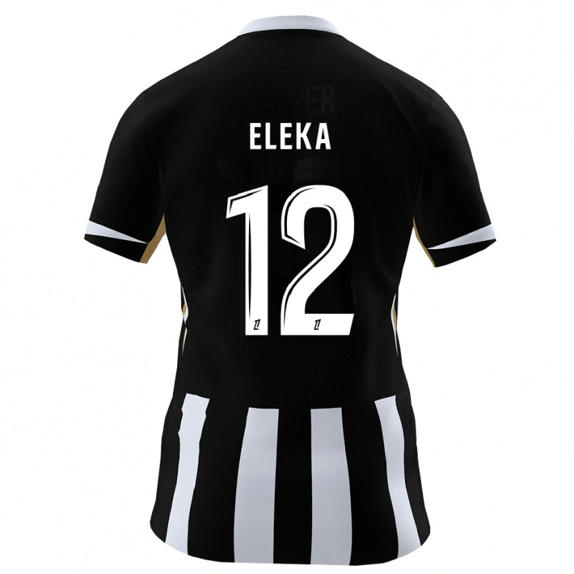 Danxen Hombre Camiseta Nathan Eleka #12 Negro Azul 1ª Equipación 2026/27 La Camisa México