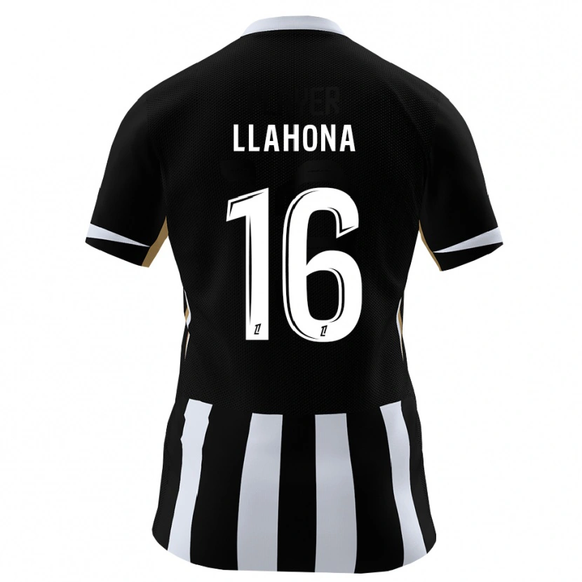 Danxen Hombre Camiseta Yann Llahona #16 Negro Azul 1ª Equipación 2026/27 La Camisa México