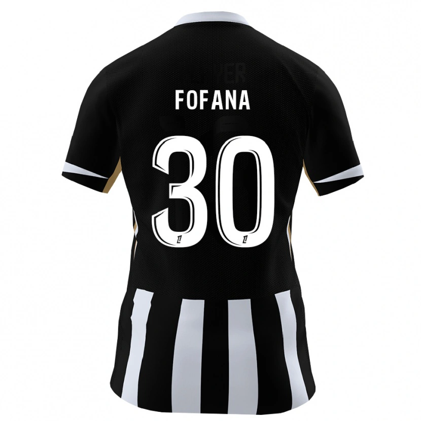 Danxen Hombre Camiseta Yahia Fofana #30 Negro Azul 1ª Equipación 2026/27 La Camisa México