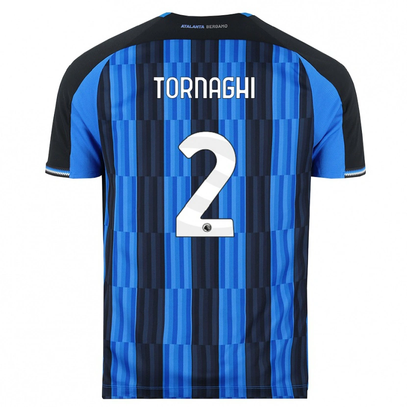 Danxen Hombre Camiseta Pietro Tornaghi #2 Azul Negro Rojo 1ª Equipación 2026/27 La Camisa México