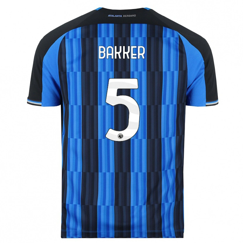 Danxen Hombre Camiseta Mitchel Bakker #5 Azul Negro Rojo 1ª Equipación 2026/27 La Camisa México