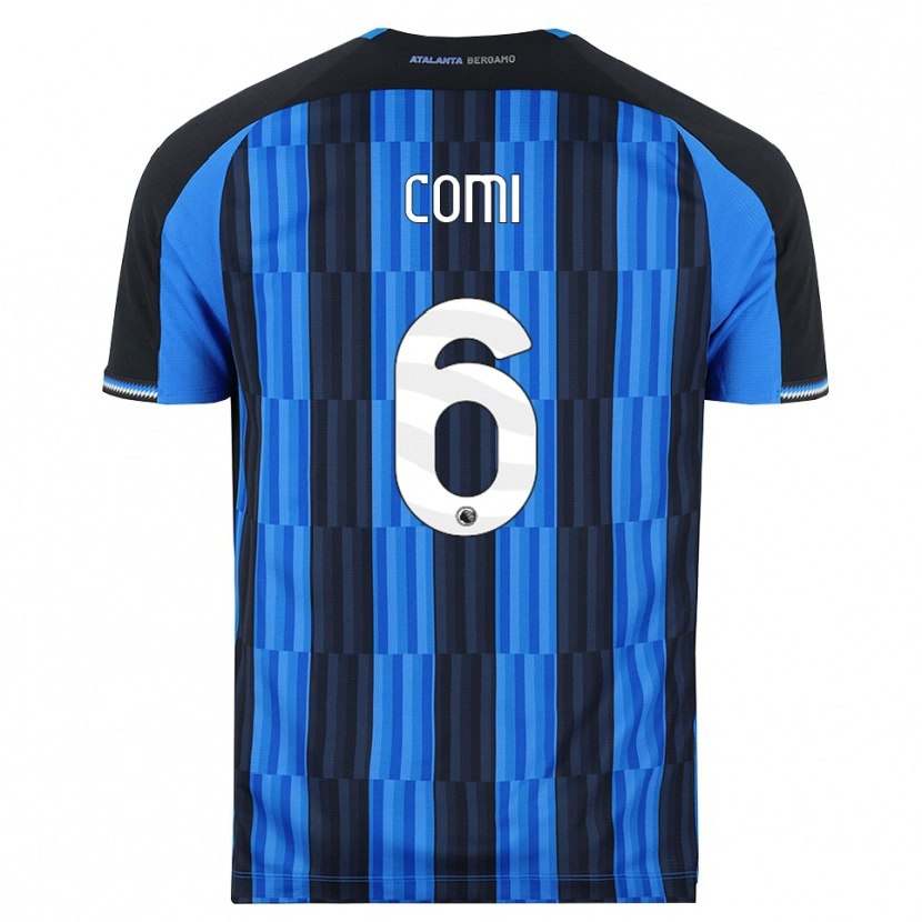 Danxen Hombre Camiseta Pietro Comi #6 Azul Negro Rojo 1ª Equipación 2026/27 La Camisa México