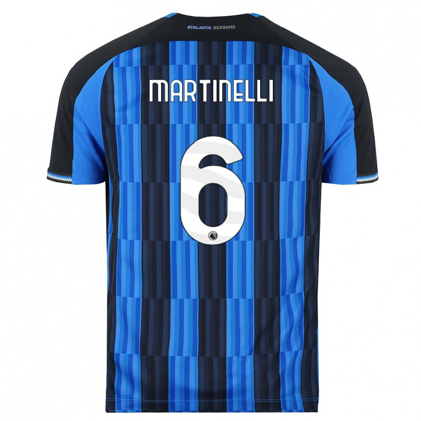 Danxen Hombre Camiseta Gabriel Martinelli #6 Azul Negro Rojo 1ª Equipación 2026/27 La Camisa México