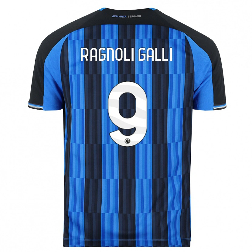 Danxen Hombre Camiseta Federico Ragnoli Galli #9 Azul Negro Rojo 1ª Equipación 2026/27 La Camisa México