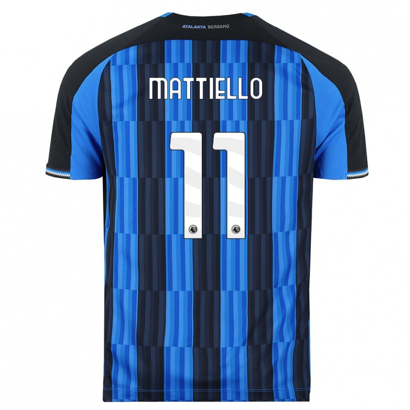 Danxen Hombre Camiseta Federico Mattiello #11 Azul Negro Rojo 1ª Equipación 2026/27 La Camisa México