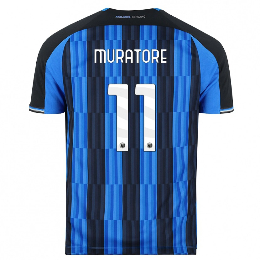 Danxen Hombre Camiseta Simone Muratore #11 Azul Negro Rojo 1ª Equipación 2026/27 La Camisa México