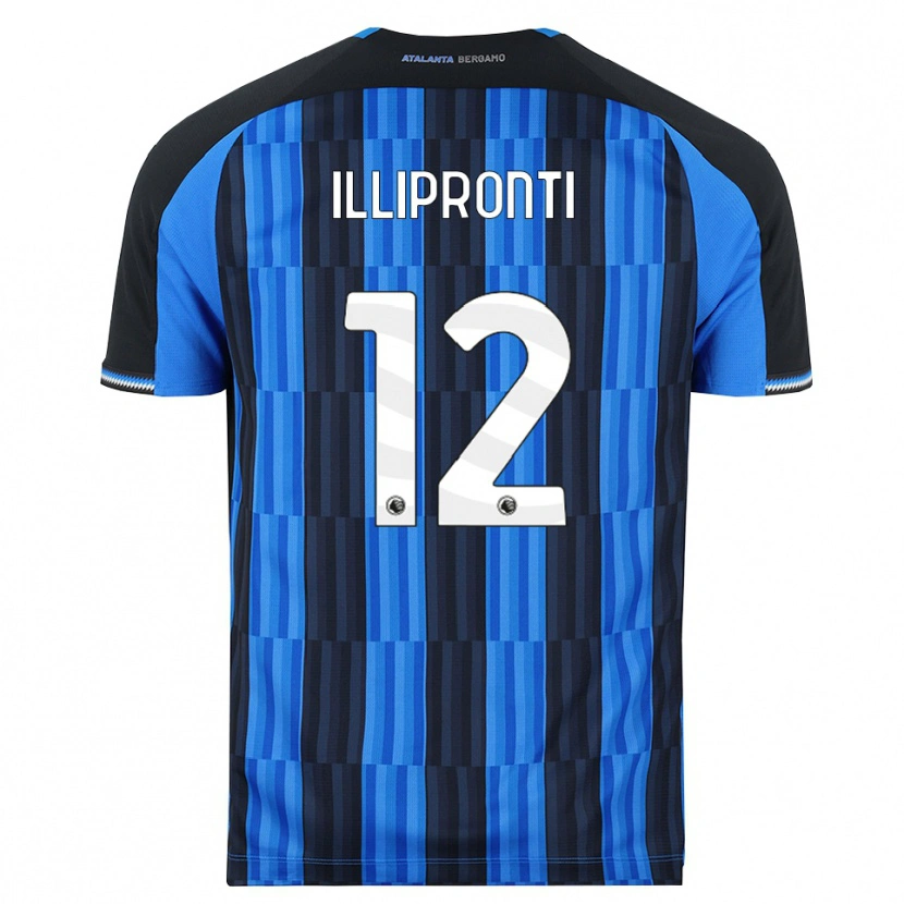 Danxen Hombre Camiseta Filippo Illipronti #12 Azul Negro Rojo 1ª Equipación 2026/27 La Camisa México