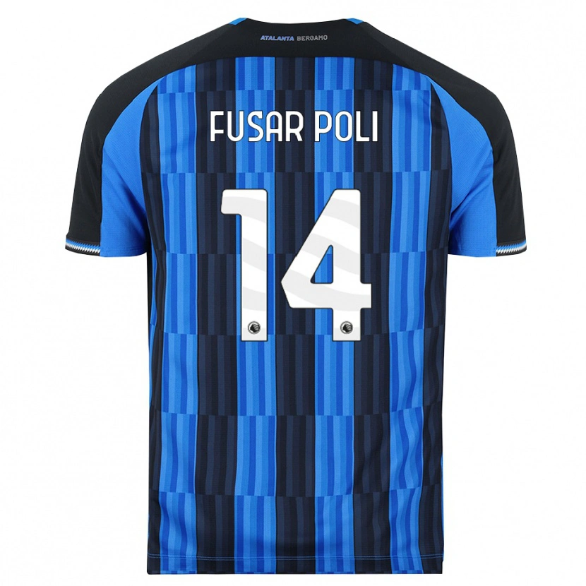 Danxen Hombre Camiseta Giulia Fusar Poli #14 Azul Negro Rojo 1ª Equipación 2026/27 La Camisa México