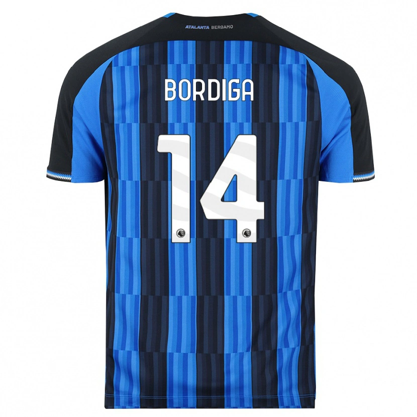 Danxen Hombre Camiseta Michele Bordiga #14 Azul Negro Rojo 1ª Equipación 2026/27 La Camisa México
