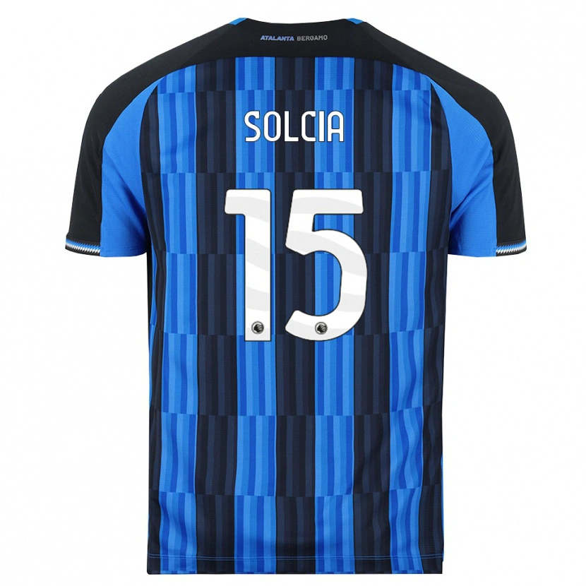 Danxen Hombre Camiseta Daniele Solcia #15 Azul Negro Rojo 1ª Equipación 2026/27 La Camisa México