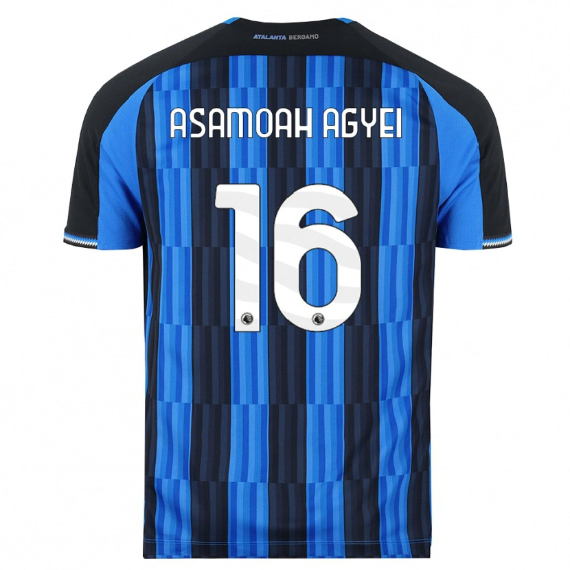 Danxen Hombre Camiseta Yaw Asamoah Agyei #16 Azul Negro Rojo 1ª Equipación 2026/27 La Camisa México