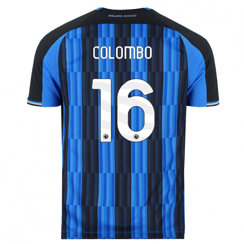 Danxen Hombre Camiseta William Colombo #16 Azul Negro Rojo 1ª Equipación 2026/27 La Camisa México